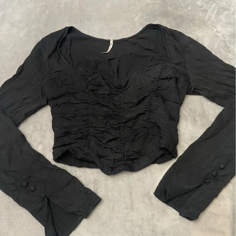 Free People notched neckline